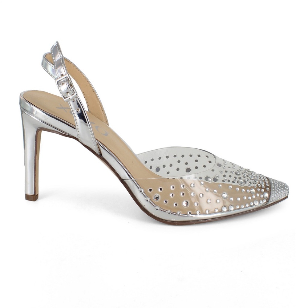 XOXO Rhinestone Slingbacks BNIB size 8.5 - Picture 2 of 8